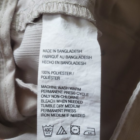 3/$30 IZOD Men’s Golf Pants light tan cream, athletic wear athleisure sz 38 x 34 - Picture 4 of 13